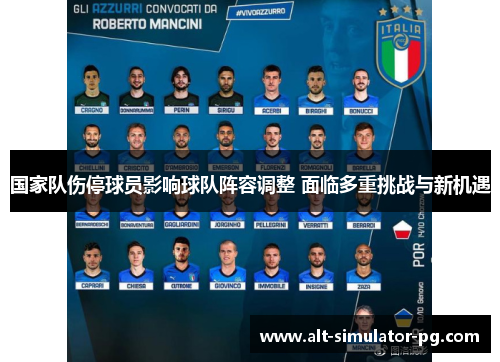 国家队伤停球员影响球队阵容调整 面临多重挑战与新机遇 国家队伤停球员影响球队阵容调整 面临多重挑战与新机遇